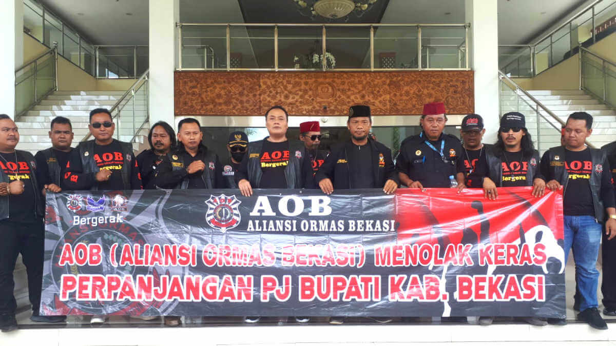 AOB Tolak Perpanjangan Pj Bupati Bekasi Dani Ramdan