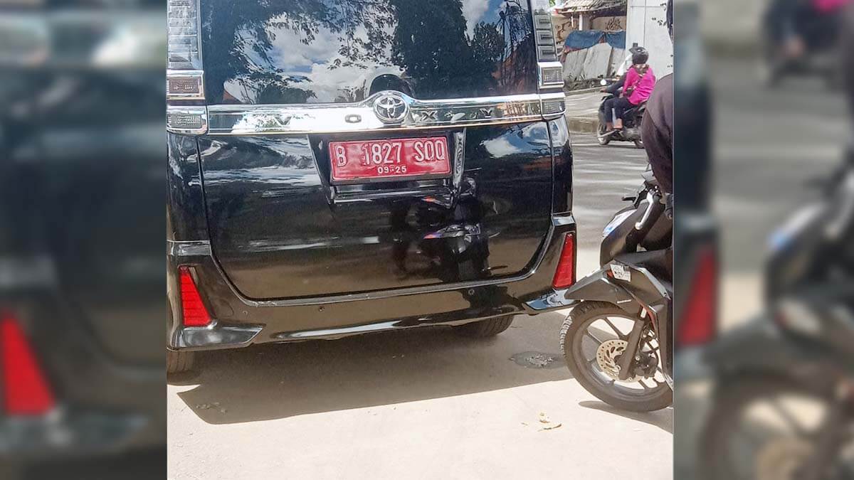 Kadis PUPR Kota Bogor Gunakan Kendaraan Dirjen Saat Bertugas