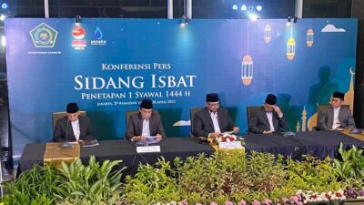 Pemerintah Tetapkan Idulfitri 1444 H pada Sabtu 22 April
