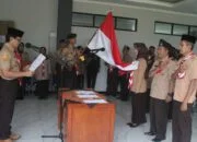 Pelantikan pengurus kwarran kecamatan rancabungur