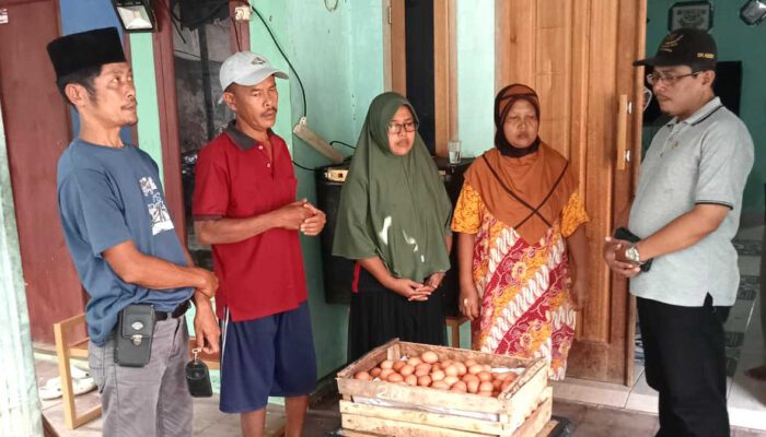 Program santunan 1 peti telur desa pasirgaok