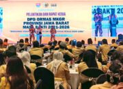 Udi Kurnia Hadiri Pelantikan dan Rakerda MKGR DPD Jabar