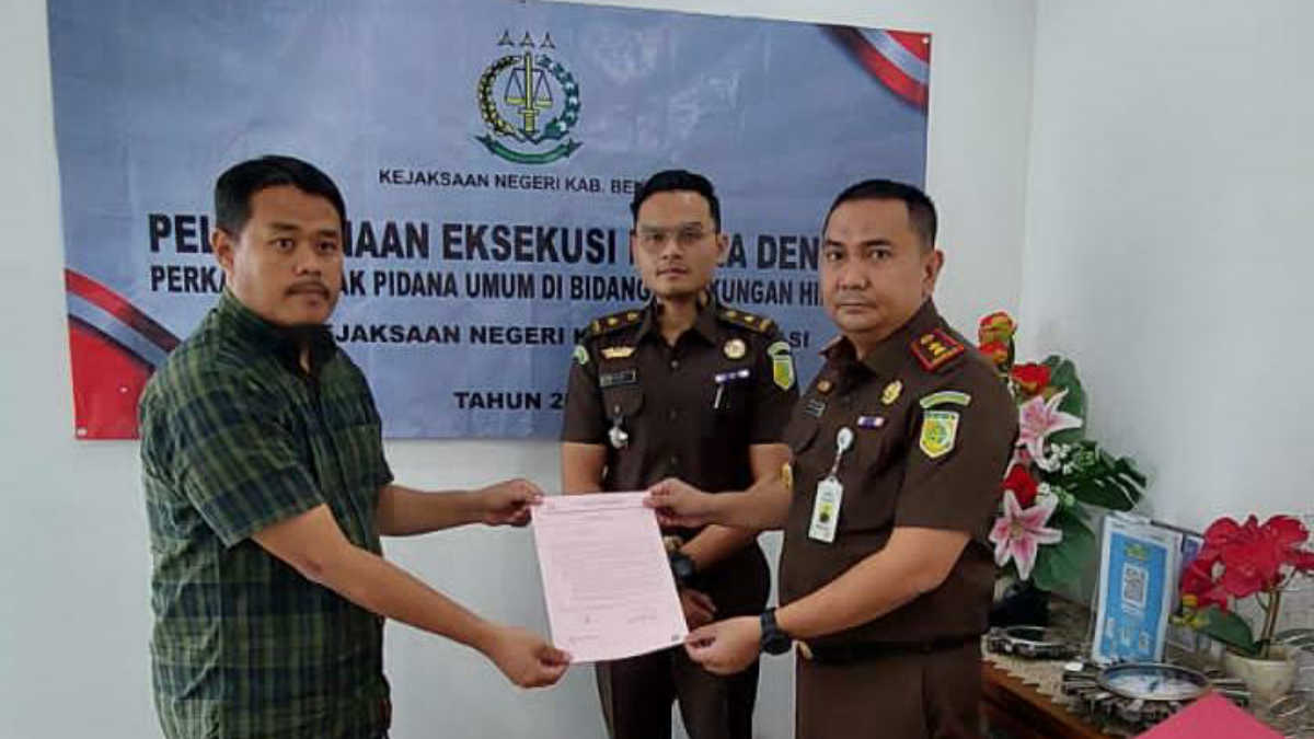 PT Gunung Garuda Kena Denda Rp 1 Miliar Plus Perbaikan Lingkungan
