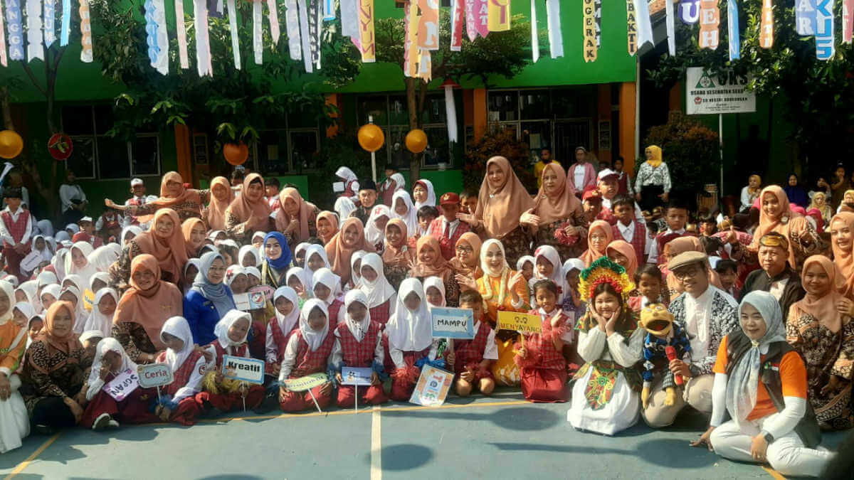 Sosialisasi serbukatif di SDN Bondongan 1 Kota Bogor