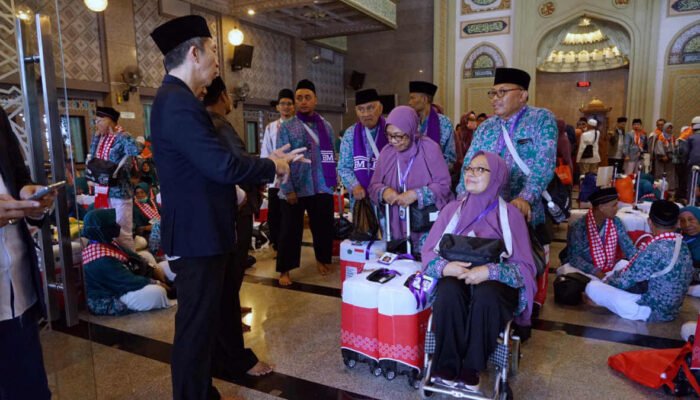 Isak Tangis Warnai Pelepasan 392 Jemaah Calon Haji Kota Bogor