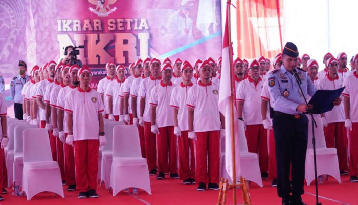 76 Napiter Ikrar Setia Kepada NKRI Pada Peringatan Hari Lahir Pancasila