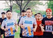 Ganjar dan Bima Lari Pagi Sambil Cerita Kisah Prabu Siliwangi