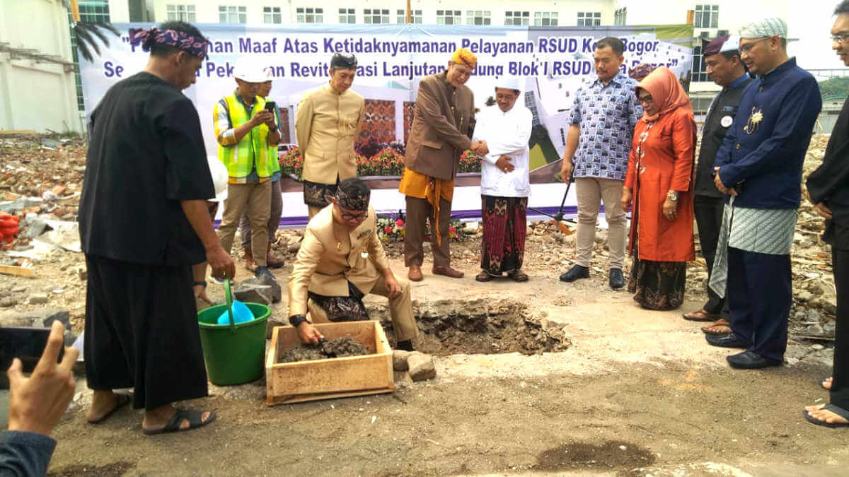 RSUD Kota Bogor Bangun Poliklinik Serta Launching BJB Hope dan e-Blud rsud kota.
