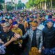 Semarak Helaran Hari Jadi Bogor ke 541, Sandi dan Emil Jadi Idola