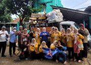 Bank Sampah Berkah Sejahtera Rawa Panjang Diapresiasi Bacaleg Demokrat