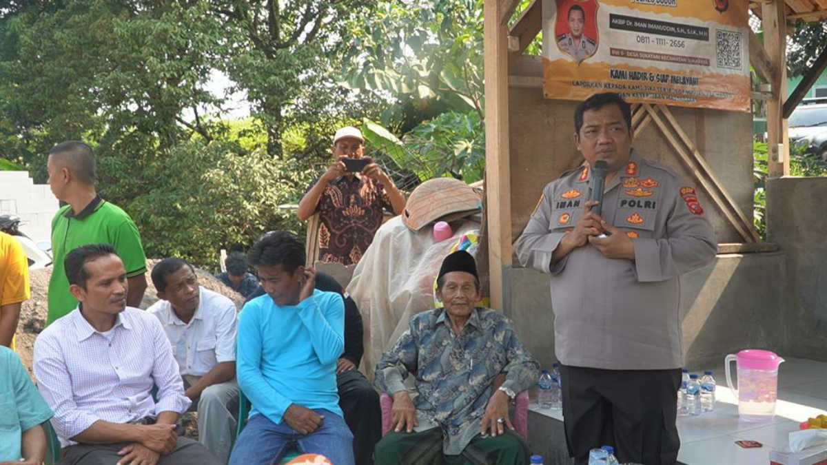 Sambut HUT Bhayangkara ke 77, Polres Bogor Bedah Musala bhayangkara.