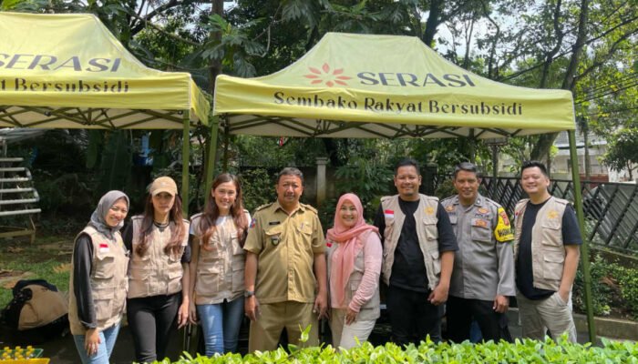 Serasi Gelar Bazar Sembako Murah di Tanah Sareal