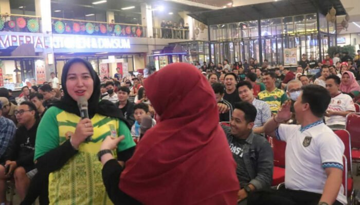 Kompak Relawan Sehati Gelar Nobar Indonesia Versus Argentina