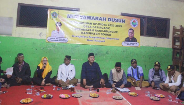 Gelar Musdus, Desa Pasirgaok Tampung Aspirasi Warga RW 03 dan 06