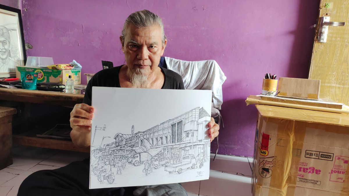 Mimpi Bodydharma Bangun Rumah Sketsa Indonesia di Kota Bogor
