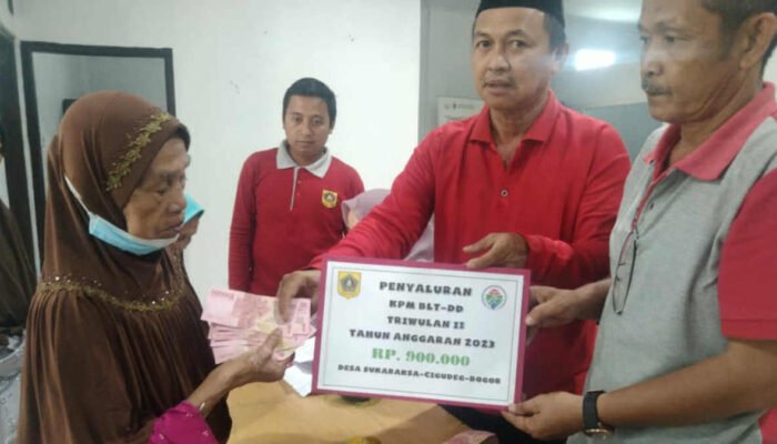 Rp 334 Juta Dana Desa Sukaraksa Untuk BLT