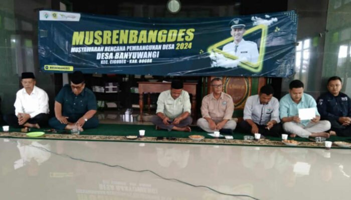 Kades Banyuwangi Cigudeg Beberkan Progres Infrastruktur 2023