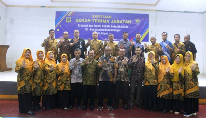 Ini Kepala Sekolah di Rancabungur yang Dirotasi dan Promosi