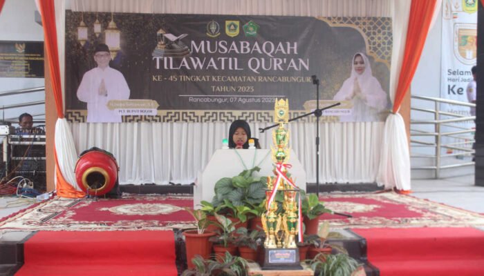 MTQ Tingkat Kecamatan Rancabungur Diikuti 75 Peserta