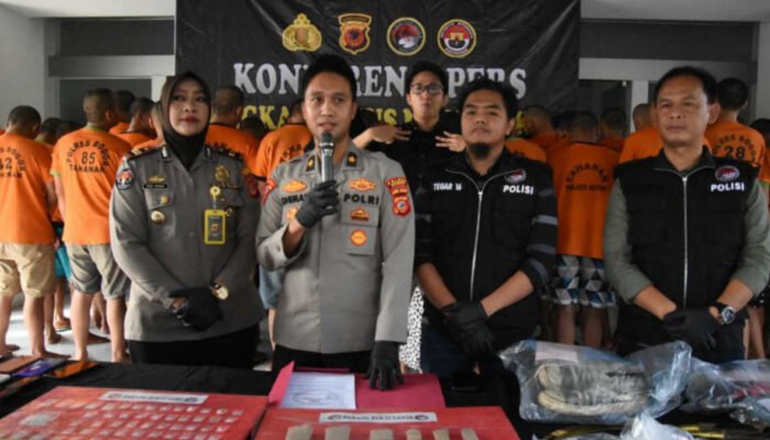 Operasi Antik, Polres Bogor Tangkap 42 Pelaku Kasus Penyalahgunaan Narkoba