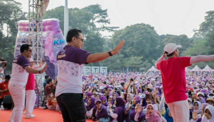Senam Bareng di Bogor, Ridwan Kamil Berpamitan