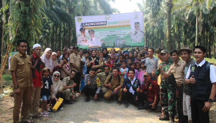 Desa Candali Bakal Sulap Jalan Bebatuan Jadi Beton Gunakan Samisade 2023 Launching Samisade Desa Candali 2023