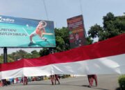 Mengenang Detik-detik Proklamasi Bendera 17 Meter Dibentangkan di Baranangsiang