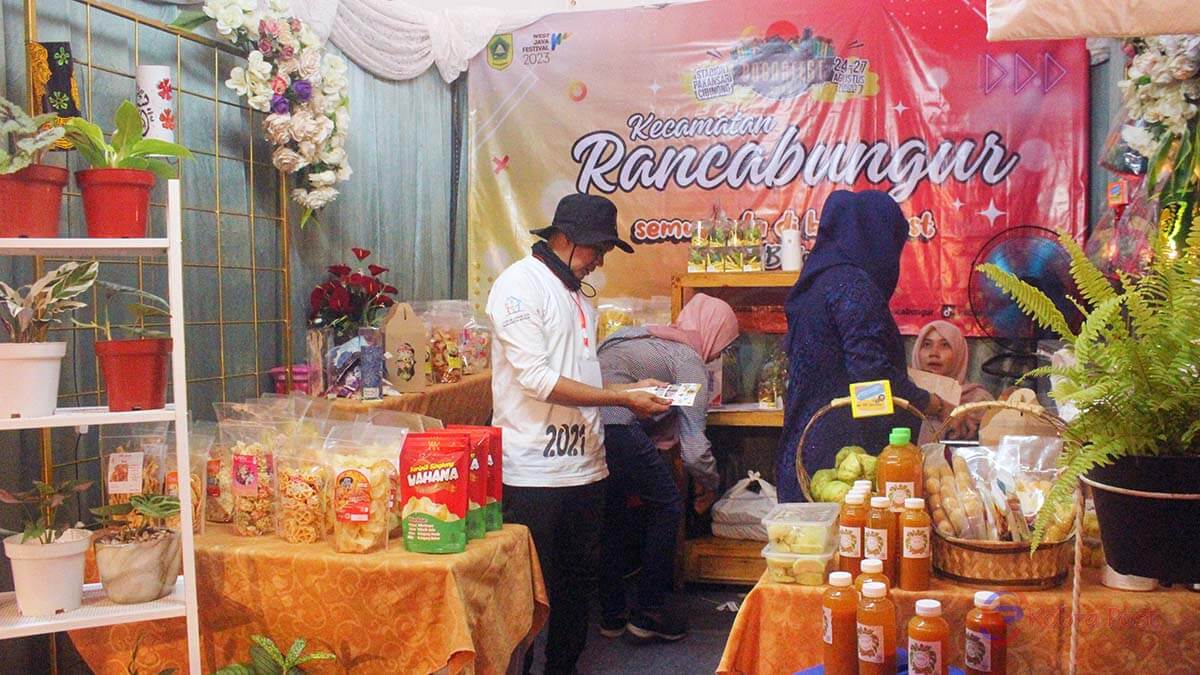 UMKM Kecamatan Rancabungur Laris Manis di Ajang Bogor Fest 2023