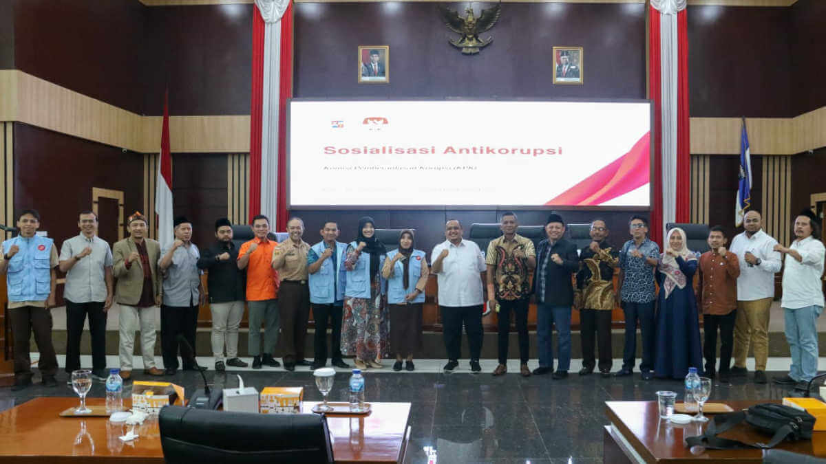 Berikan Sosialisasi Anti Korupsi, KPK Sambangi DPRD Kota Bogor