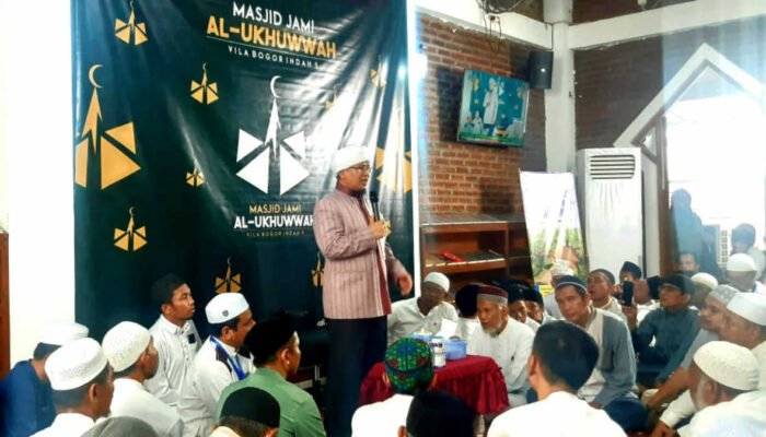 Aa Gym Jadi Tamu Istimewa di Tabligh Akbar Masjid Al-Ukhuwwah Bogor