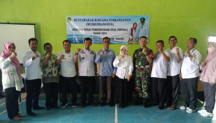 Musrenbang dan RKP 2024 Desa Cigudeg, Infrastruktur Jadi Prioritas