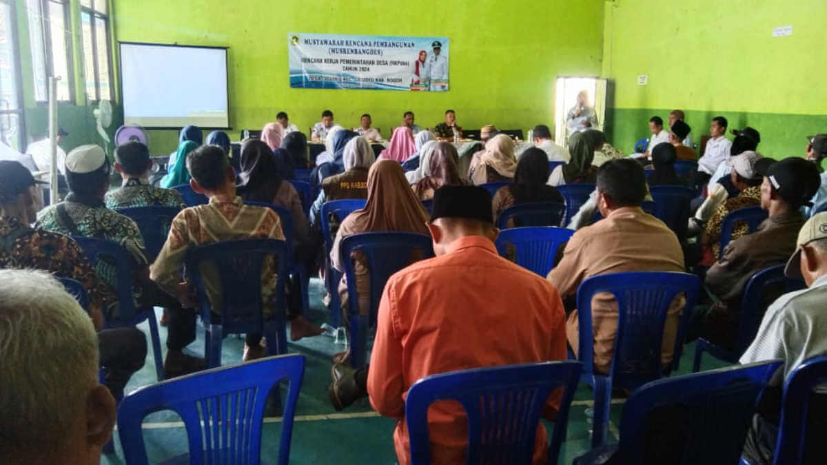 Musrenbang dan RKPD 2024 Desa Cigudeg, Infrastruktur Jadi Prioritas Musrenbang dan RKP 2024 Desa Cigudeg, Infrastruktur Jadi Prioritas