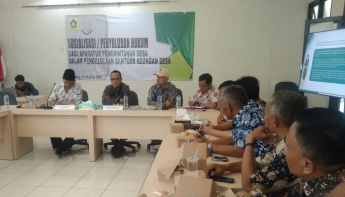 Kejari Kabupaten Bogor Jaga Desa di Kecamatan Cigudeg