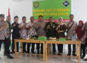 HUT TNI ke-78, Forkopimcam Rancabungur Berikan Kejutan ke Koramil 0621-21/Kemang