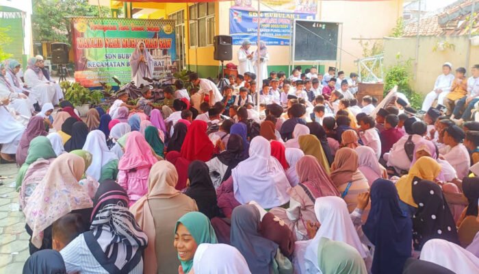 400 Siswa SDN Bubulak 1 Ikuti Peringatan Maulid Nabi