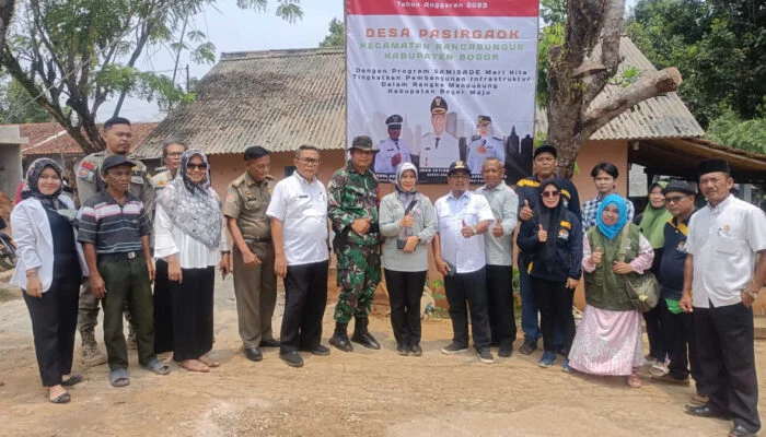 Desa Pasirgaok Habiskan Samisade 2023 Untuk TPT dan Jalan