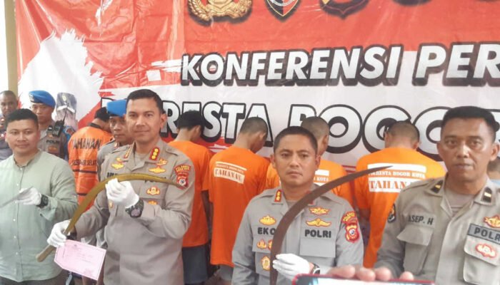 Polresta Bogor Kota Berhasil Gagalkan 3 Aksi Tawuran