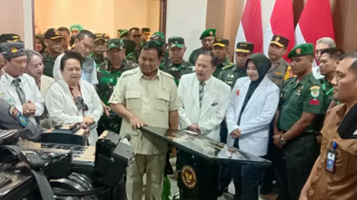 Resmikan RS Salak Bogor, Prabowo: Komitmen Nyata dari Pemerintah 1