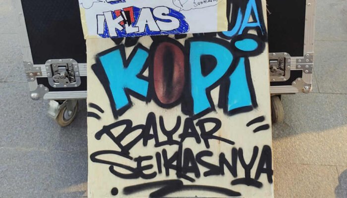 Dari Gelaran Rekkam Art Festival, Minum Kopi Bayar Seikhlasnya