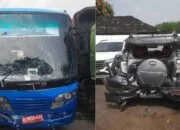 Rem Blong, Bus DPRD Kabupaten Bekasi Makan Korban di KM 23 Bus.