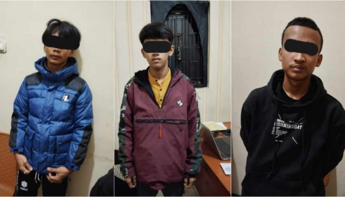 Polisi Gercep, 3 pelaku Pembacokan di Pasar Ciampea Tertangkap