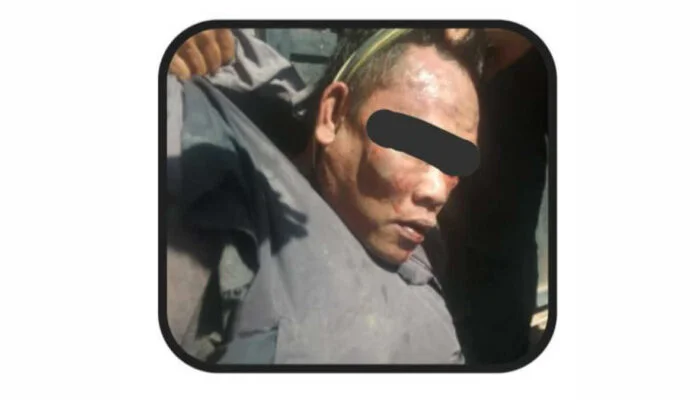 Pelaku Percobaan Pencurian Dengan Kekerasan di BRI Link Pasirgaok Diamuk Massa