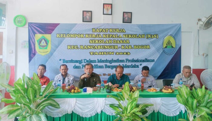K3S SD Kecamatan Rancabungur Gelar Raker, Ini Pembahasannya