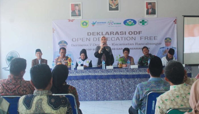 Gelar Deklarasi ODF, Kecamatan Rancabungur Berkomitmen Stop BABS