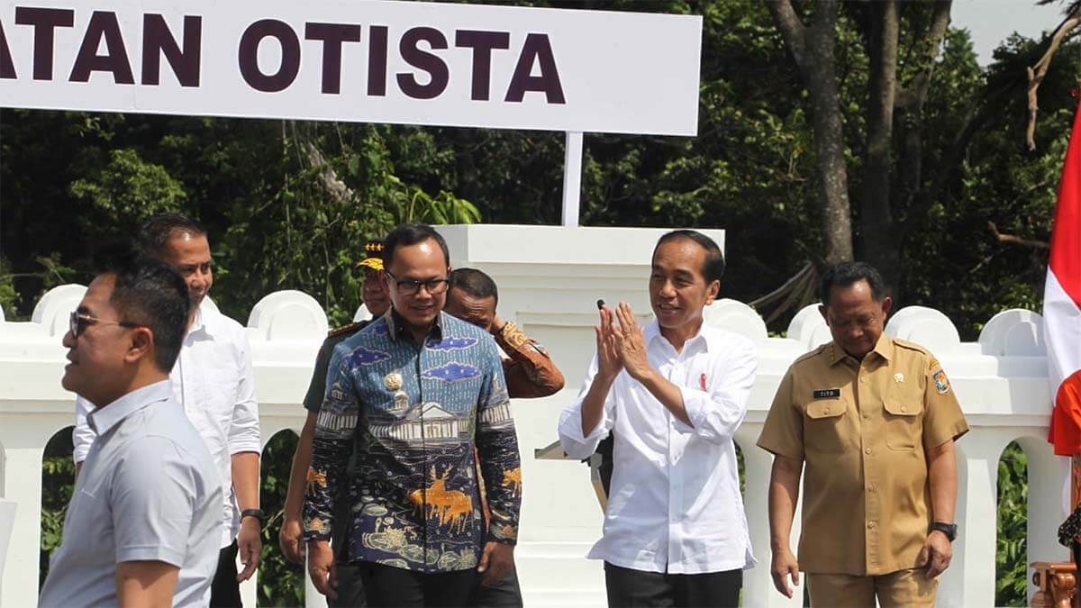 Jembatan Otista Diperlebar, Resmi Dibuka Presiden Jokowi
