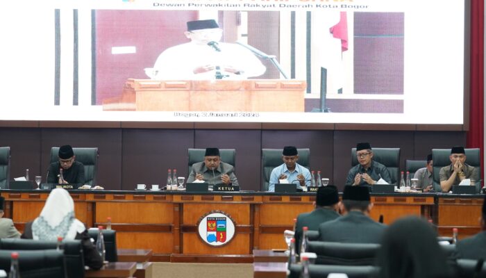 Mengawali Tahun 2024, DPRD Kota Bogor Gelar Rapat Paripurna