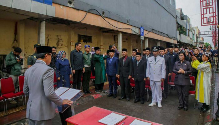 6 Pejabat Tinggi Dilantik, Bima Ingatkan Pejabat Harus Punya Nyali