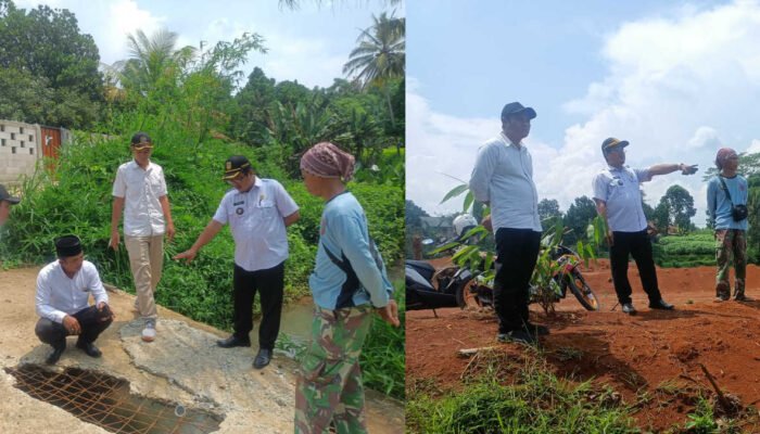 Peduli Warga, Kepala Desa Pasirgaok Tinjau Lokasi Banjir