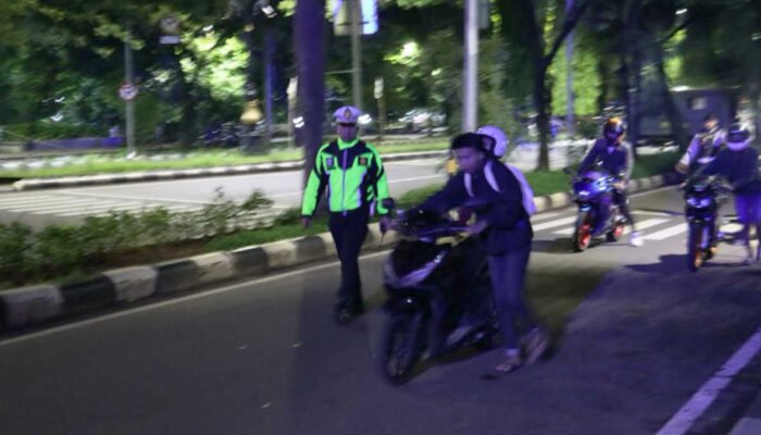 Polres Bogor Amankan Ratusan Knalpot Brong