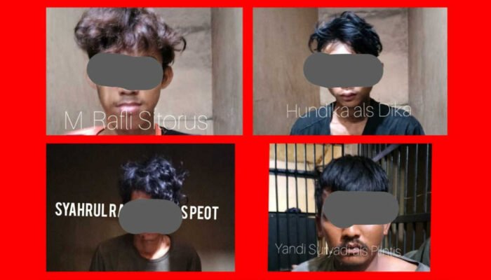 Polisi Tangkap Kawanan Perampok Sekap Seorang Satpam di Gunung Putri